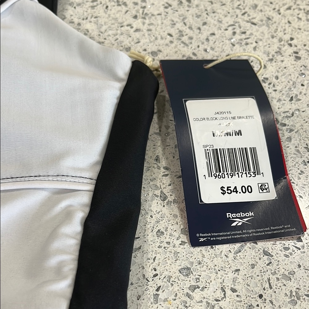 NWT Reebok Black and White Bathing Suit - Picture 5 of 8